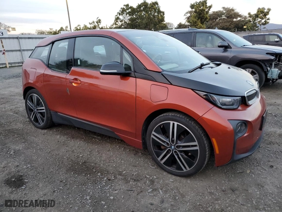 2016 BMW i3 with VIN WBY1Z4C57GV508048, listed as a Copart auction lot 39772003 with 92,971 mi miles. Bid and sale history available at carsss.com. Image 4.