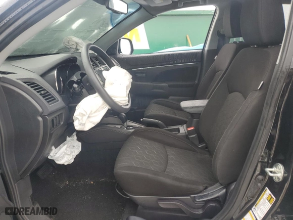 2021 Mitsubishi Outlander Sport ES with VIN JA4ARUAUXMU005377, listed as a Copart auction lot 43776035 with 16,818 mi miles and Salvage Title. Bid and sale history available at carsss.com. Image 7.