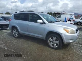 2007 Toyota RAV4 Sport with VIN JTMZD32V676037566, listed as a Copart auction lot 49009025 with 144,834 mi miles and Clean Title. Bid and sale history available at carsss.com. Image 4.