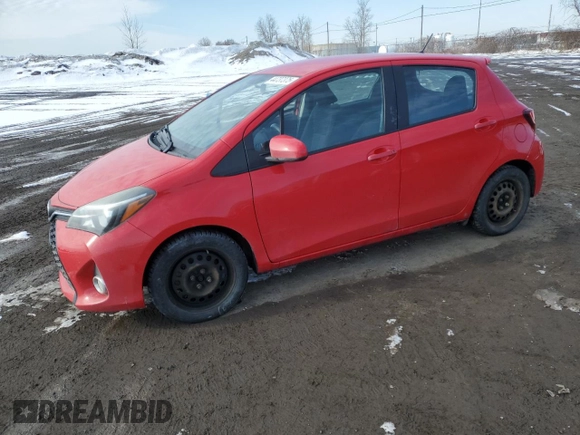 2015 Toyota Yaris L with VIN VNKKTUD38FA025170, listed as a Copart auction lot 44737375 with 61,926 mi miles and Salvage Title. Bid and sale history available at DreamBid. Image 1.