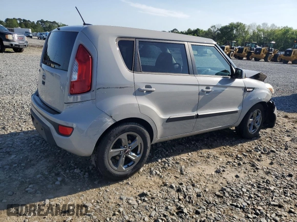 2012 Kia Soul with VIN KNDJT2A57C7428550, listed as a Copart auction lot 52743685 with 177,010 mi miles and Salvage Title. Bid and sale history available at carsss.com. Image 3.