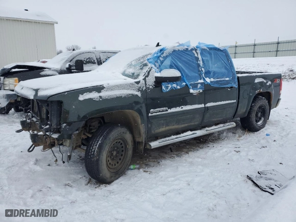 2013 GMC Sierra 1500 SLT with VIN 3GTP2WE71DG219407, listed as a Copart auction lot 49672035 with 0 mi miles and Clean Title. Bid and sale history available at carsss.com. Image 1.