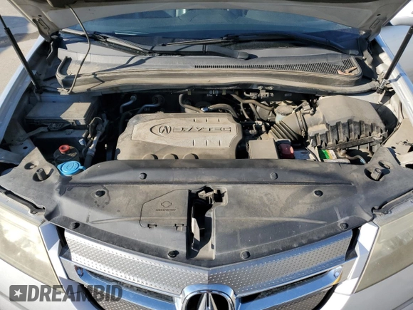 2007 Acura MDX with VIN 2HNYD28257H512202, listed as a Copart auction lot 47446475 with 185,964 mi miles and Salvage Title. Bid and sale history available at carsss.com. Image 12.