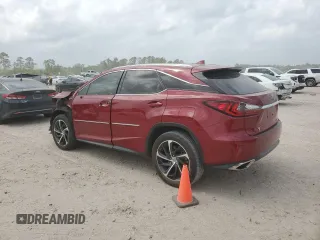 2016 Lexus RX 350 with VIN 2T2BZMCAXGC024764, listed as a Copart auction lot 51911485 with 55,639 mi miles and Salvage Title. Bid and sale history available at DreamBid. Image 2.