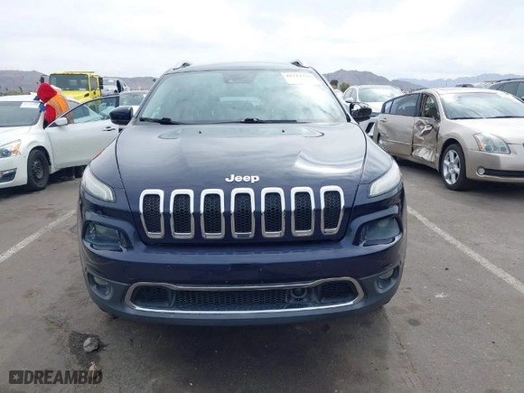 2014 Jeep Cherokee Limited with VIN 1C4PJMDS3EW121849, listed as a IAAI auction lot 41713331 with NaN miles. Bid and sale history available at carsss.com. Image 12.