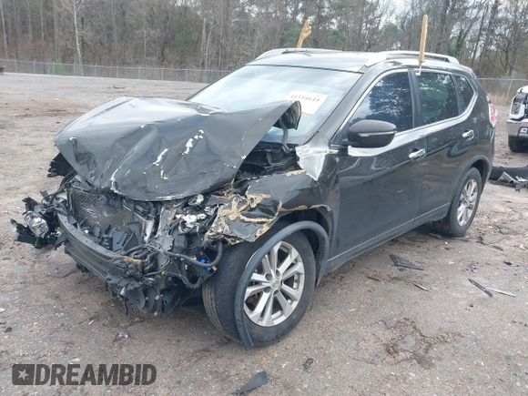 2015 Nissan Rogue SV with VIN KNMAT2MT2FP544690, listed as a IAAI auction lot 41554644 with 204,831 mi miles and . Bid and sale history available at carsss.com. Image 18.