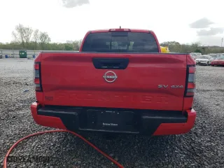 2023 Nissan Frontier PRO-4X with VIN 1N6ED1EK6PN634675, listed as a Copart auction lot 50540935 with 37,033 mi miles and Salvage Title. Bid and sale history available at carsss.com. Image 6.
