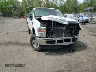 2010 Ford F-250 XL with VIN 1FTNF2B51AEA11666, listed as a Copart auction lot 53383055 with 79,920 mi miles and Salvage title. Bid and sale history available at DreamBid. Image 13.