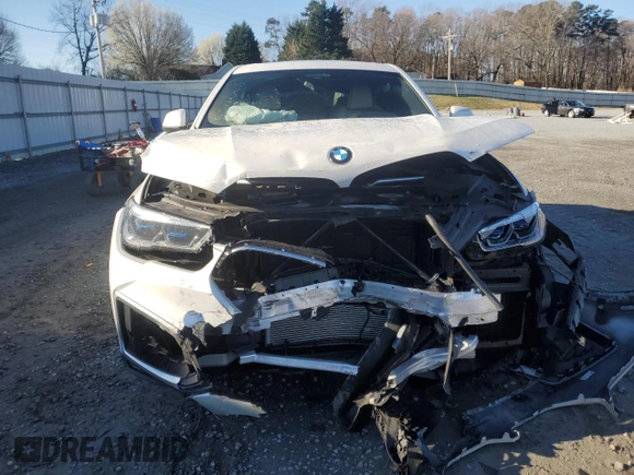 2021 BMW X6 xDrive40i with VIN 5UXCY6C08M9E54309, listed as a Copart auction lot 48545025 with 0 mi miles and Salvage Title. Bid and sale history available at carsss.com. Image 5.