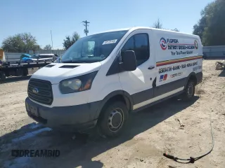 2015 Ford Transit with VIN 1FTNR1YG6FKB25682, listed as a Copart auction lot 43178745 with 137,889 mi miles and Salvage Title. Bid and sale history available at DreamBid. Image 1.
