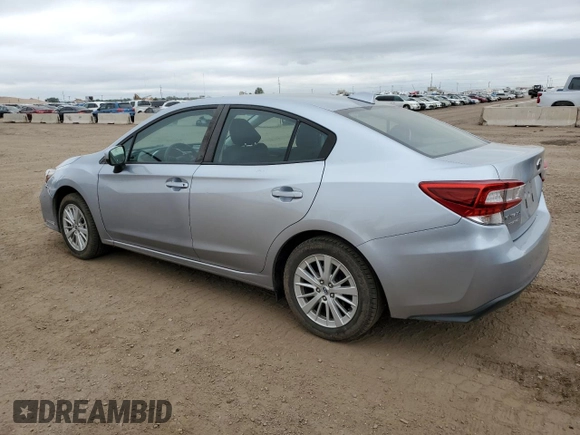 2017 Subaru Impreza Premium with VIN 4S3GKAB67H3622556, listed as a Copart auction lot 61629265 with 86,580 mi miles and Salvage title. Bid and sale history available at DreamBid. Image 2.