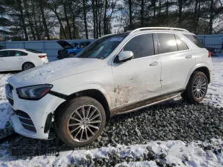 2020 Mercedes-Benz GLE 450 z VIN 4JGFB5KE8LA216215, wystawiony jako Copart lot #42172645 z przebiegiem 26 128 mil mil oraz Szkoda całkowita • Salvage title. Historia ofert i sprzedaży dostępna na DreamBid. Obrazek 1.