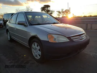 2002 Honda Civic EX with VIN 2HGES26762H538962, listed as a Copart auction lot 55504325 with 87,896 mi miles and Non Repairable. Bid and sale history available at DreamBid. Image 1.