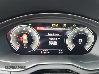 2024 Audi Q5 S line Premium with VIN WA1GAAFYXR2119667, listed as a Copart auction lot 55909455 with 8,383 mi miles and Salvage title. Bid and sale history available at DreamBid. Image 9.