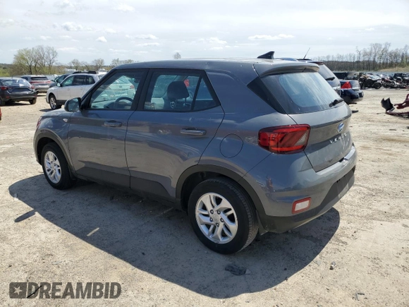 2022 Hyundai Venue SE with VIN KMHRB8A38NU176847, listed as a Copart auction lot 55209065 with 50,975 mi miles and Non repairable. Bid and sale history available at DreamBid. Image 2.