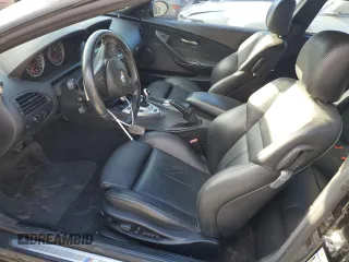 2007 BMW 6 Series M6 with VIN WBSEH93557B798366, listed as a Copart auction lot 63955514 with 74,843 mi miles and Salvage Title. Bid and sale history available at carsss.com. Image 7.