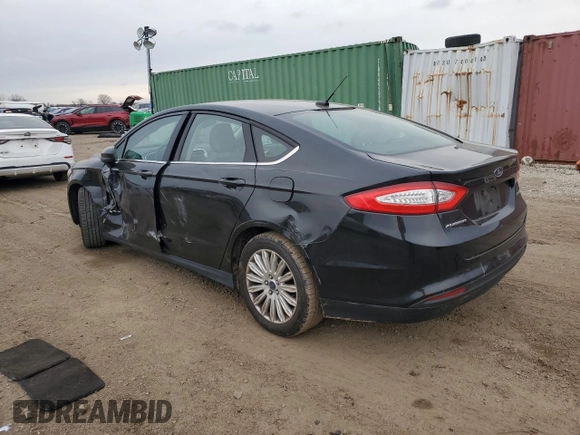 2015 Ford Fusion S Hybrid with VIN 3FA6P0UU7FR200049, listed as a Copart auction lot 44053695 with 108,914 mi miles and Salvage Title. Bid and sale history available at carsss.com. Image 2.
