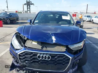 2023 Audi Q5 S line Premium with VIN WA1GAAFY4P2106846, listed as a IAAI auction lot 40960501 with 17,830 mi miles. Bid and sale history available at carsss.com. Image 12.