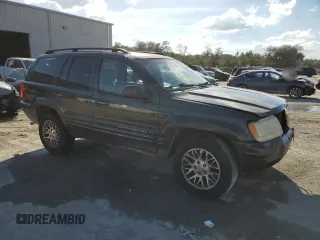 2004 Jeep Grand Cherokee Limited with VIN 1J4GW58S24C374012, listed as a Copart auction lot 44896325 with 153,978 mi miles and Salvage title. Bid and sale history available at DreamBid. Image 4.
