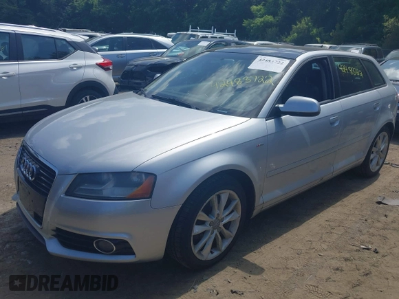 2013 Audi A3 Premium with VIN WAUBEAFM3DA006916, listed as a IAAI auction lot 42483722 with 169,191 mi miles and . Bid and sale history available at DreamBid. Image 2.