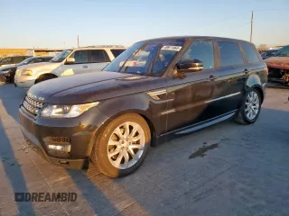 2016 Land Rover Range Rover Sport V6 HSE with VIN SALWR2PF4GA585507, listed as a Copart auction lot 49971065 with 102,804 mi miles and Clean Title. Bid and sale history available at carsss.com. Image 1.