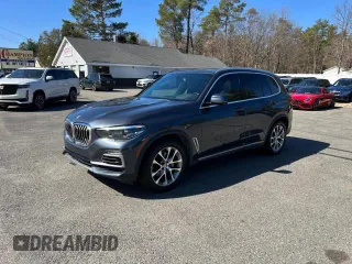 2019 BMW X5 xDrive40i with VIN 5UXCR6C57KLL63540, listed as a Copart auction lot 53248315 with 124,292 mi miles and Clean Title. Bid and sale history available at carsss.com. Image 1.