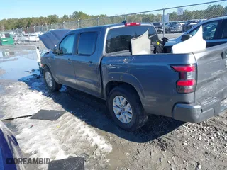 2023 Nissan Frontier SV with VIN 1N6ED1EJ1PN650757, listed as a IAAI auction lot 41408442 with 33,295 mi miles. Bid and sale history available at carsss.com. Image 3.