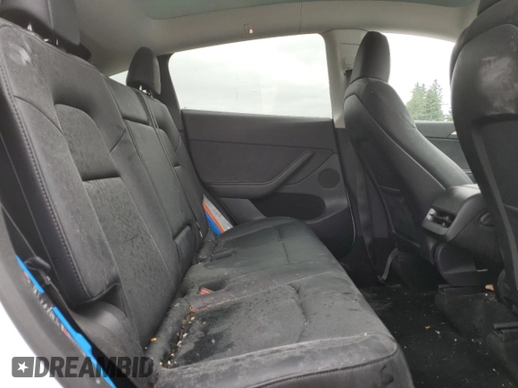 2023 Tesla Model Y Long Range z VIN 7SAYGDEE9PA081604, wystawiony jako Copart lot #60163785 z przebiegiem 42 134 mil mil oraz Szkoda całkowita • Salvage title. Historia ofert i sprzedaży dostępna na DreamBid. Obrazek 10.