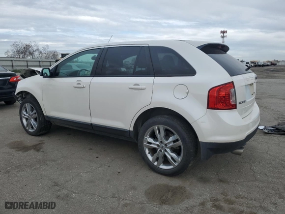 2014 Ford Edge SEL with VIN 2FMDK3JC0EBA10616, listed as a Copart auction lot 48384785 with 95,850 mi miles and Salvage Title. Bid and sale history available at carsss.com. Image 2.