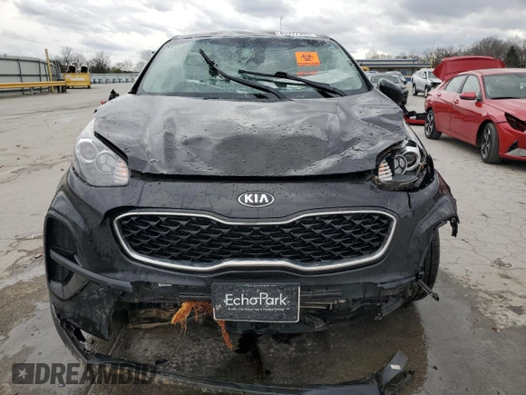 2020 Kia Sportage LX with VIN KNDPM3ACXL7643982, listed as a Copart auction lot 49917395 with 98,503 mi miles and Salvage Title. Bid and sale history available at DreamBid. Image 5.