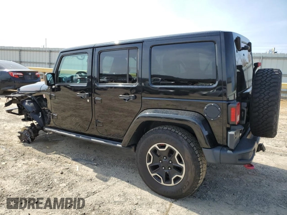 2016 Jeep Wrangler Unlimited Rubicon with VIN 1C4HJWFG4GL107777, listed as a Copart auction lot 48974135 with 118,164 mi miles and Salvage Title. Bid and sale history available at carsss.com. Image 2.