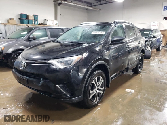 2016 Toyota RAV4 LE with VIN 2T3BFREV3GW440493, listed as a Copart auction lot 44507185 with 150,473 mi miles and Salvage Title. Bid and sale history available at DreamBid. Image 1.