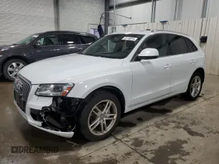 2014 Audi Q5 Premium Plus z VIN WA1LFAFP0EA101637, wystawiony jako Copart lot #53118015 z przebiegiem 92 434 mil mil oraz Szkody całkowita. Historia ofert i sprzedaży dostępna na DreamBid. Obrazek 1.