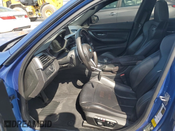 2016 BMW M3 with VIN WBS8M9C59G5D31154, listed as a Copart auction lot 54381145 with 88,259 mi miles and Non repairable. Bid and sale history available at DreamBid. Image 7.