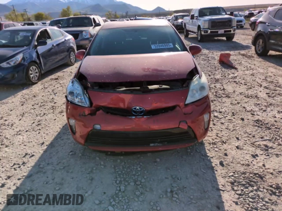 2013 Toyota Prius One with VIN JTDKN3DUXD0341856, listed as a Copart auction lot 53946985 with 123,059 mi miles and Salvage Title. Bid and sale history available at DreamBid. Image 13.