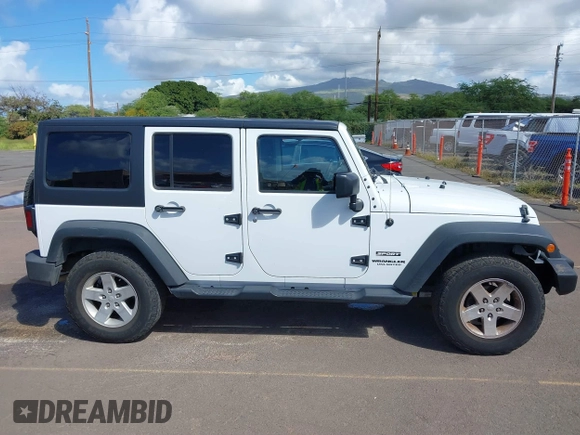 2016 Jeep Wrangler Unlimited Sport with VIN 1C4BJWDGXGL238558, listed as a IAAI auction lot 41670076 with 81,816 mi miles and . Bid and sale history available at DreamBid. Image 13.