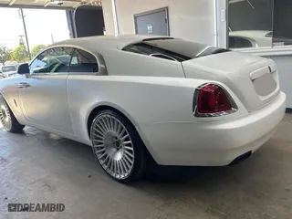 2015 Rolls-Royce Wraith with VIN SCA665C52FUX85482, listed as a Copart auction lot 77887554 with 99,781 mi miles and Salvage Title. Bid and sale history available at carsss.com. Image 3.