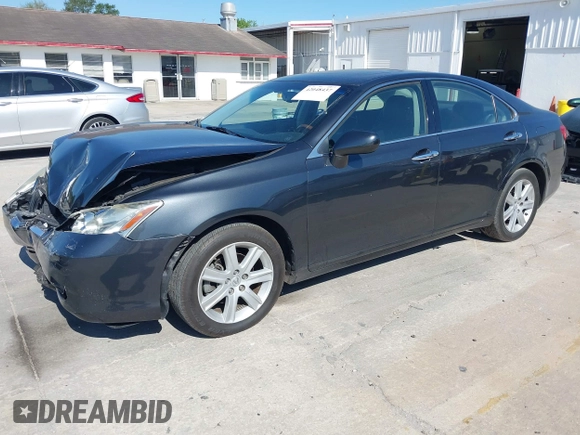 2008 Lexus ES 350 with VIN JTHBJ46G482249398, listed as a IAAI auction lot 42048437 with 124,500 mi miles. Bid and sale history available at carsss.com. Image 17.