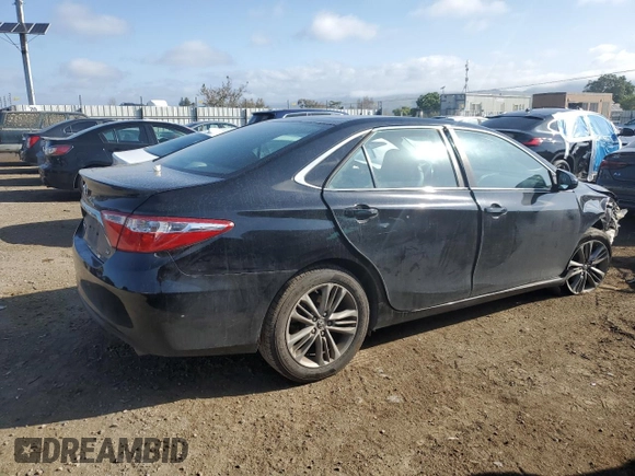 2017 Toyota Camry XLE with VIN 4T1BF1FK2HU806072, listed as a Copart auction lot 54609625 with 99,173 mi miles and Salvage Title. Bid and sale history available at carsss.com. Image 3.