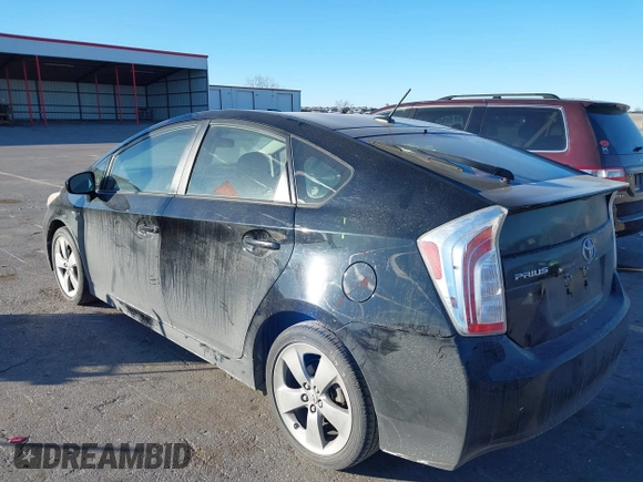 2013 Toyota Prius One with VIN JTDKN3DU4D1646120, listed as a IAAI auction lot 41425501 with 90,294 mi miles. Bid and sale history available at carsss.com. Image 3.