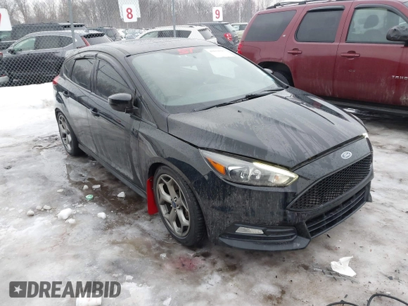2018 Ford Focus ST with VIN 1FADP3L90JL242656, listed as a IAAI auction lot 41634222 with 114,481 mi miles and . Bid and sale history available at DreamBid. Image 1.