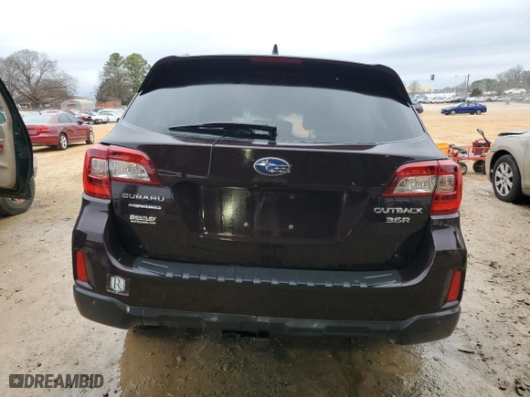 2017 Subaru Outback Touring with VIN 4S4BSETCXH3202291, listed as a Copart auction lot 44384055 with 98,840 mi miles and Salvage Title. Bid and sale history available at carsss.com. Image 6.