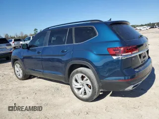 2022 Volkswagen Atlas SE with VIN 1V2KP2CAXNC532543, listed as a Copart auction lot 87745845 with 57,500 mi miles and Clean title. Bid and sale history available at DreamBid. Image 2.