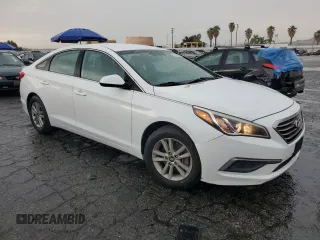 2016 Hyundai Sonata SE z VIN 5NPE24AF8GH268480, wystawiony jako Copart lot #59423185 z przebiegiem 141 474 mil mil oraz Nie do naprawy • Non repairable. Historia ofert i sprzedaży dostępna na DreamBid. Obrazek 4.