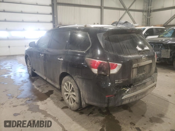 2016 Nissan Pathfinder SV with VIN 5N1AR2MM1GC649250, listed as a Copart auction lot 89084995 with 0 mi miles and Non Repairable. Bid and sale history available at carsss.com. Image 2.