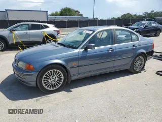 2001 BMW 3 Series 330i with VIN WBAAV53451FJ65961, listed as a Copart auction lot 60279185 with Not provided miles and Salvage title. Bid and sale history available at DreamBid. Image 1.