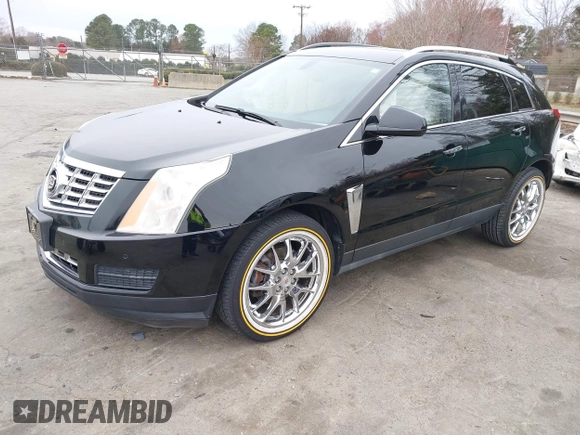 2016 Cadillac SRX Luxury Collection with VIN 3GYFNEE3XGS525706, listed as a IAAI auction lot 41744652 with 98,133 mi miles. Bid and sale history available at carsss.com. Image 2.