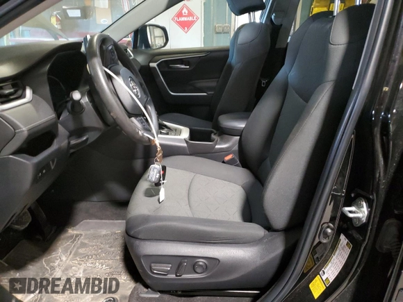 2023 Toyota RAV4 Hybrid XLE with VIN 2T3UWRFV1PW181008, listed as a Copart auction lot 56516305 with 39,586 mi miles and Salvage title. Bid and sale history available at DreamBid. Image 7.