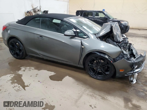 2017 Buick Cascada Premium with VIN W04WH3N54HG011606, listed as a Copart auction lot 82475944 with 89,376 mi miles and Clean title. Bid and sale history available at DreamBid. Image 4.