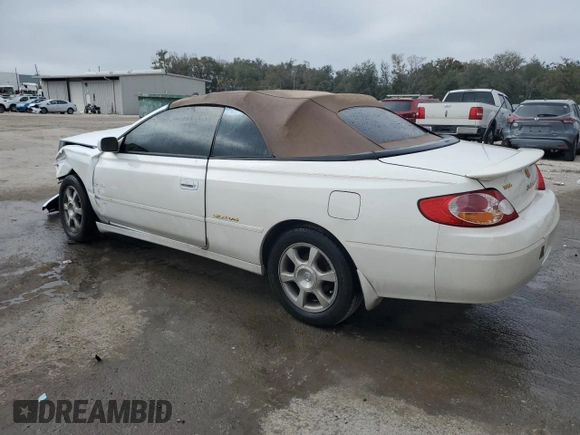 2002 Toyota Solara SE z VIN 2T1FF28P32C590841, wystawiony jako Copart lot #43753475 z przebiegiem 128 106 mil mil oraz Szkoda całkowita • Salvage title. Historia ofert i sprzedaży dostępna na DreamBid. Obrazek 2.